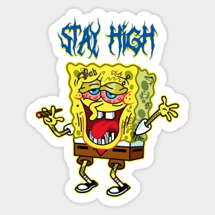 Stay High With Bob Sticker